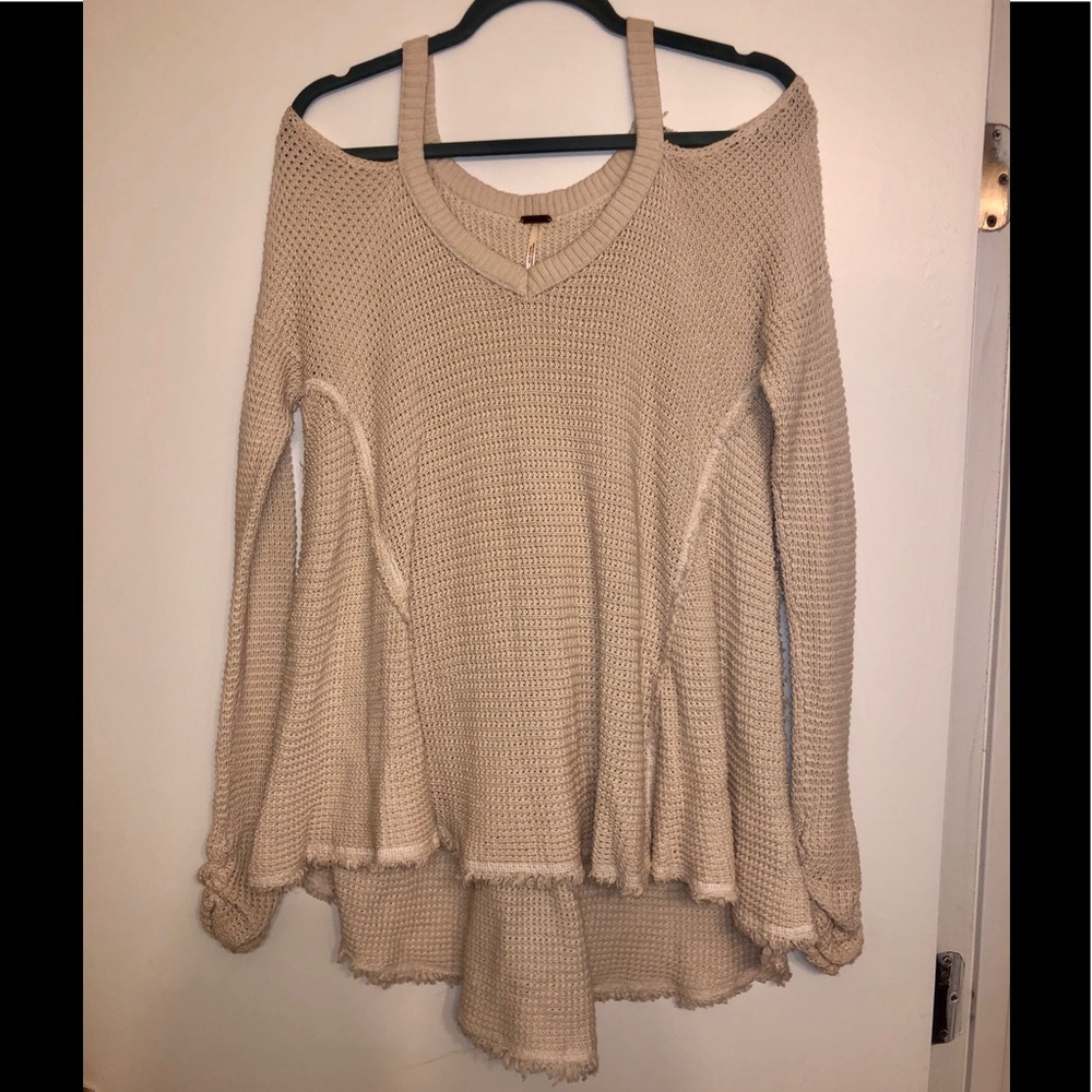 Free People Off The Shoulder Sweater